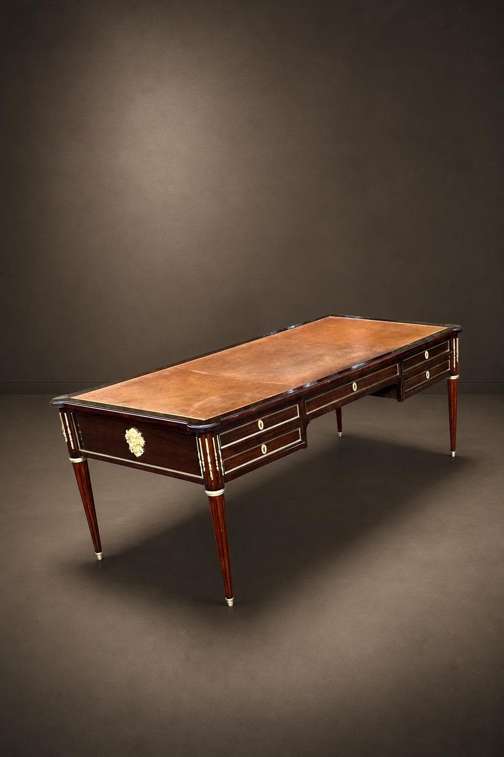 Grand bureau de ministre Louis XVI Napoléon III