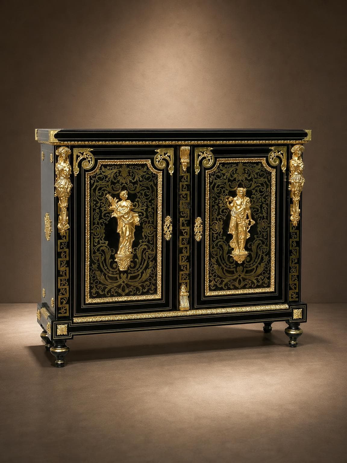 Napoleon III Boulle ceremonial cabinet, BEFORT Jeune