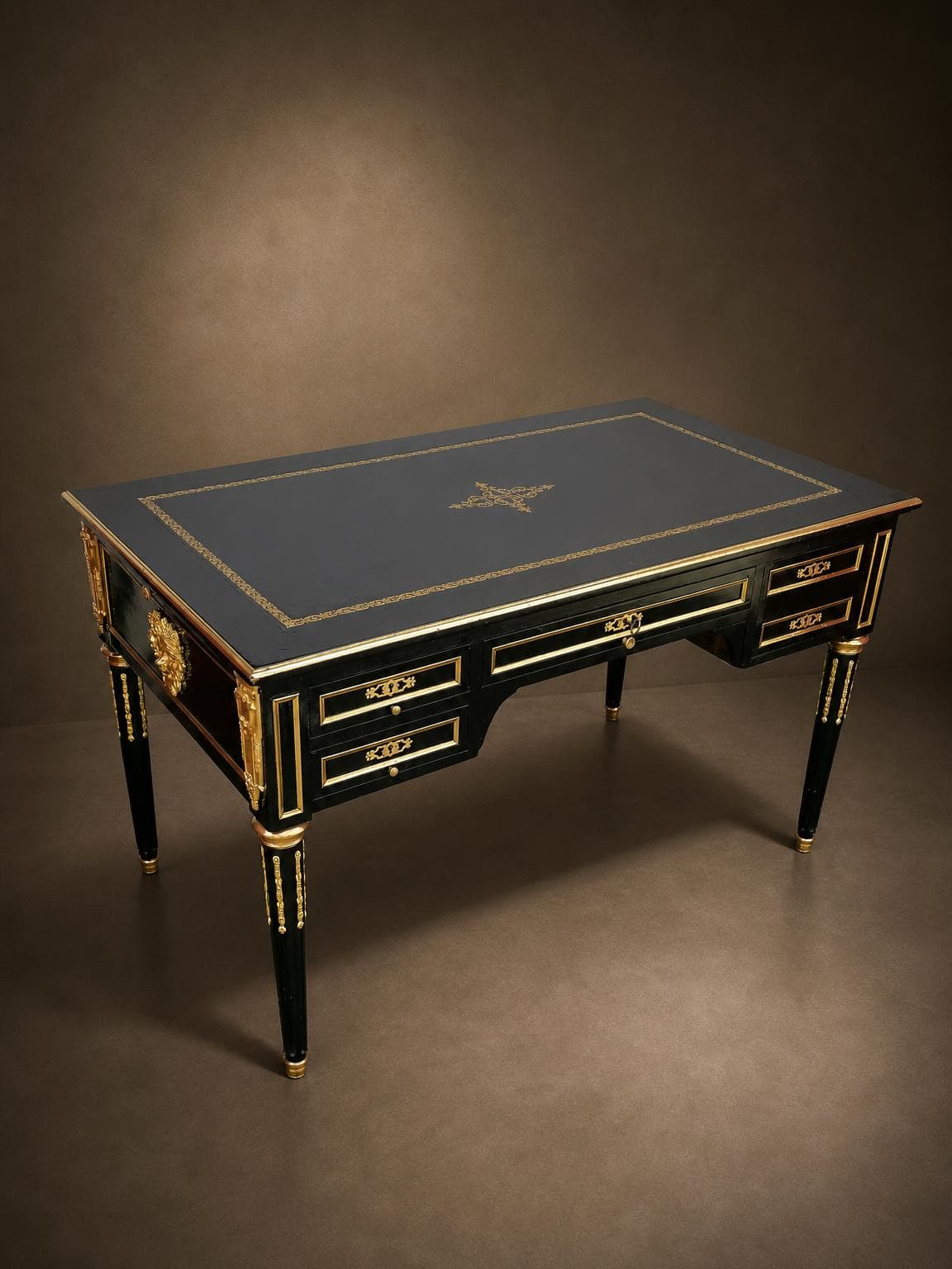bureau de ministre style Louis XVI Napoleon III