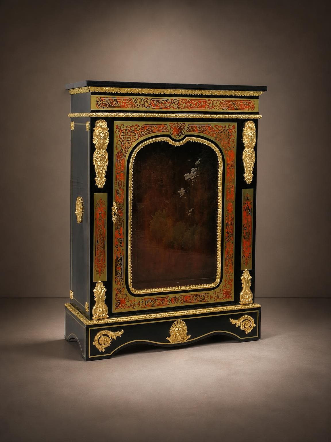 Napoleon III Boulle display cabinet