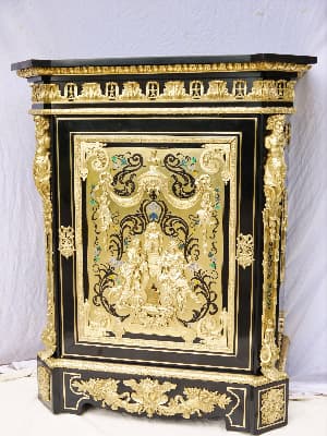 les meubles d’appui 1 porte en marqueterie Boulle