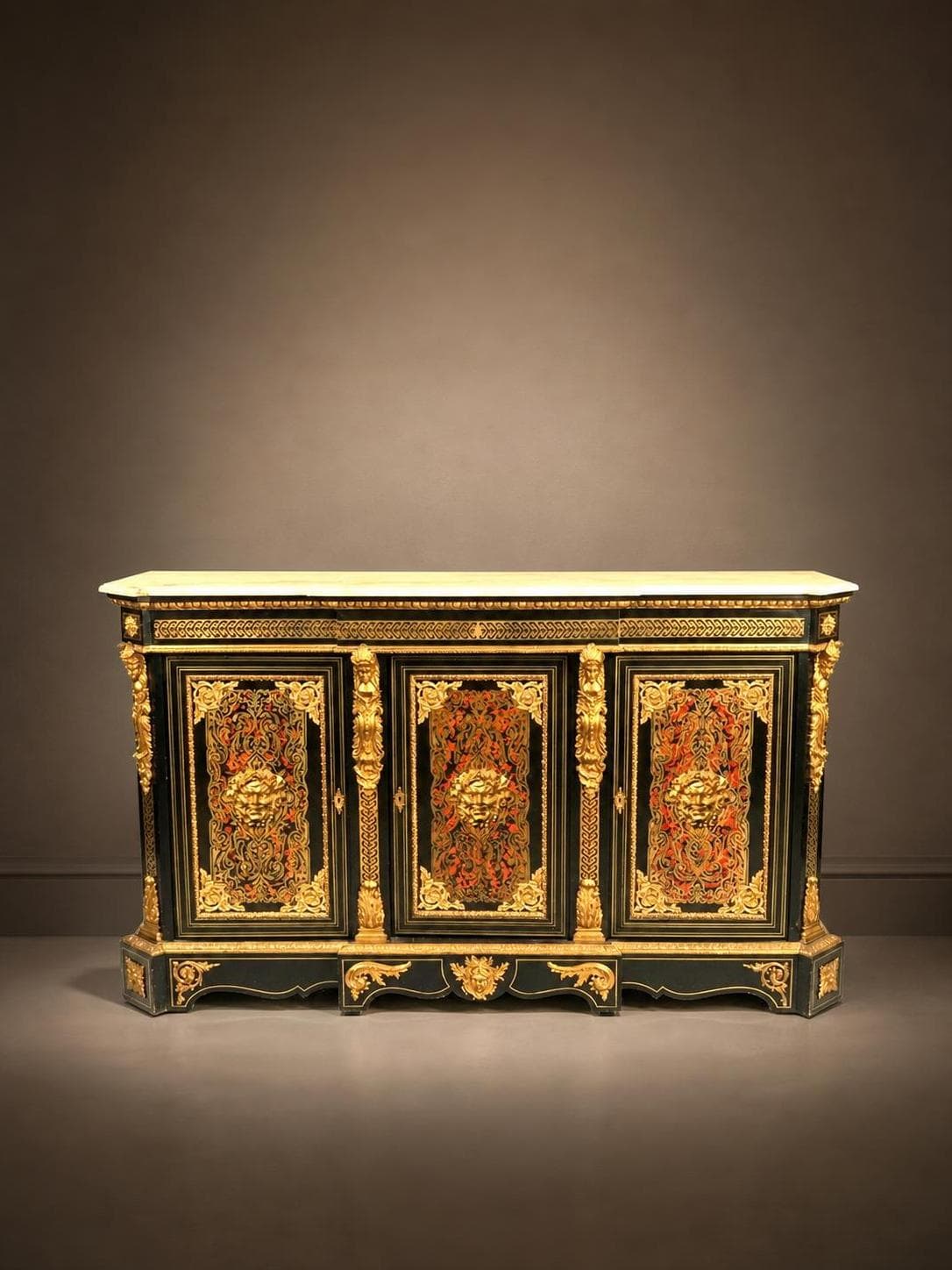 enfilade 3 portes boulle